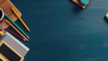 Back to School Educational Background with copy space photo