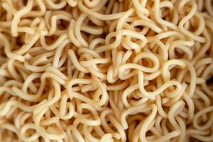 Instant noodles texture background. photo