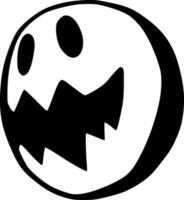 ghost monster cartoon vector