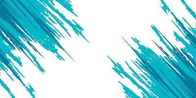 Abstract white and blue grunge texture background vector