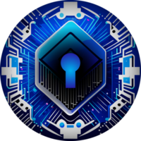 Modern Cybersecurity Technology Icon Pack png