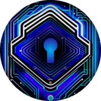 Modern Cybersecurity Technology Icon Pack png