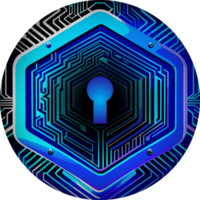 Modern Cybersecurity Technology Icon Pack png