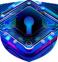 Modern Cybersecurity Technology Icon Pack png