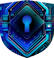Modern Cybersecurity Technology Icon Pack png