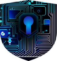 Modern Cybersecurity Technology Icon Pack png