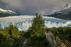 Perito Moreno Glacier, Los Glaciares National Park, Santa Cruz Province, Patagonia Argentina. photo