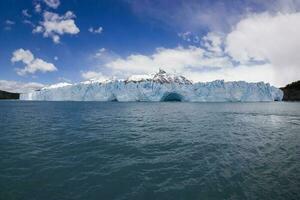 Perito Moreno Glacier, Los Glaciares National Park, Santa Cruz Province, Patagonia Argentina. photo