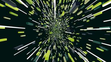 3d animation Visual loop video
