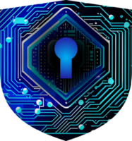 Modern Cybersecurity Technology Icon Pack png