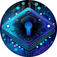 Modern Cybersecurity Technology Icon Pack png