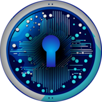 Modern Cybersecurity Technology Icon Pack png