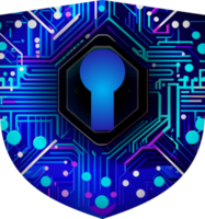 Modern Cybersecurity Technology Icon Pack png