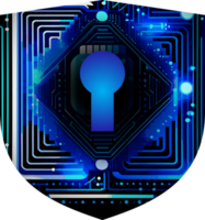 Modern Cybersecurity Technology Icon Pack png