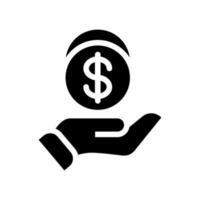 Earnings Icon Vector Symbol Design Illustration