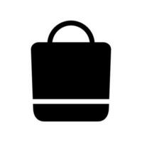 Shopping Bag Icon Vector Symbol Design Illustration