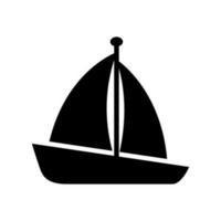 Boat Icon Vector Symbol Design Illustration