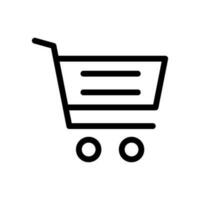 Cart Icon Vector Symbol Design Illustration