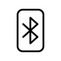 Bluetooth Icon Vector Symbol Design Illustration