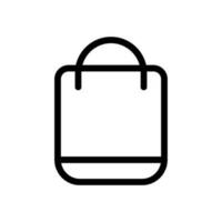 Bag Icon Vector Symbol Design Illustration