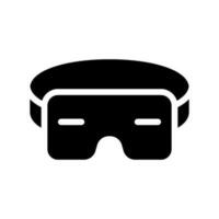 vr tecnología icono vector símbolo diseño ilustración