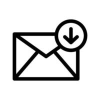 Inbox Icon Vector Symbol Design Illustration