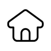 Home Icon Vector Symbol Design Illustration