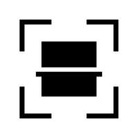 Scan Icon Vector Symbol Design Illustration