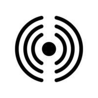 Broadcast Icon Vector Symbol Design Illustration