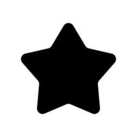 Star Icon Vector Symbol Design Illustration