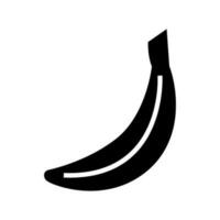 plátano icono vector símbolo diseño ilustración