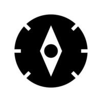 Compass Icon Vector Symbol Design Illustration