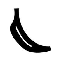 plátano icono vector símbolo diseño ilustración