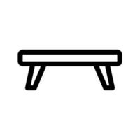 Coffee Table Icon Vector Symbol Design Illustration