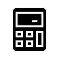 Calculator Icon Vector Symbol Design Illustration