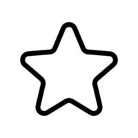 Star Icon Vector Symbol Design Illustration