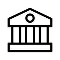 Bank Icon Vector Symbol Design Illustration