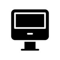 Lcd Icon Vector Symbol Design Illustration