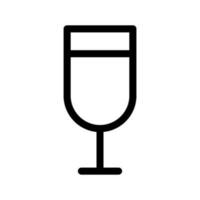 vino icono vector símbolo diseño ilustración