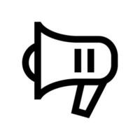 Megaphone Icon Vector Symbol Design Illustration