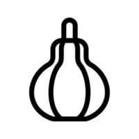 Bottle Gourd Icon Vector Symbol Design Illustration