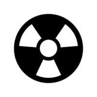 Radiation Icon Vector Symbol Design Illustration