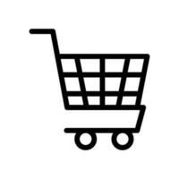 Cart Icon Vector Symbol Design Illustration