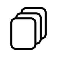 Collection Icon Vector Symbol Design Illustration