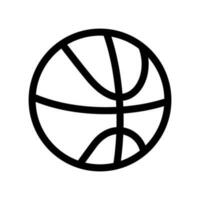 Basketball Icon Vector Symbol Design Illustration