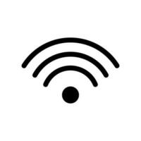 Wifi icono vector símbolo diseño ilustración