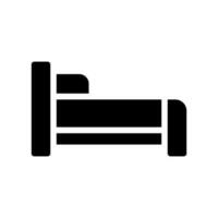 Bed Icon Vector Symbol Design Illustration