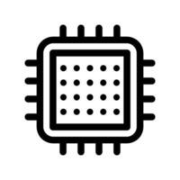 Processor Icon Vector Symbol Design Illustration
