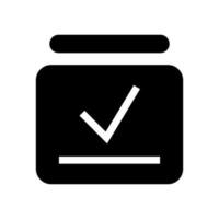 Task Icon Vector Symbol Design Illustration