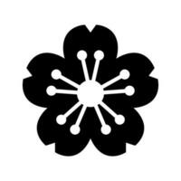 Sakura Icon Vector Symbol Design Illustration